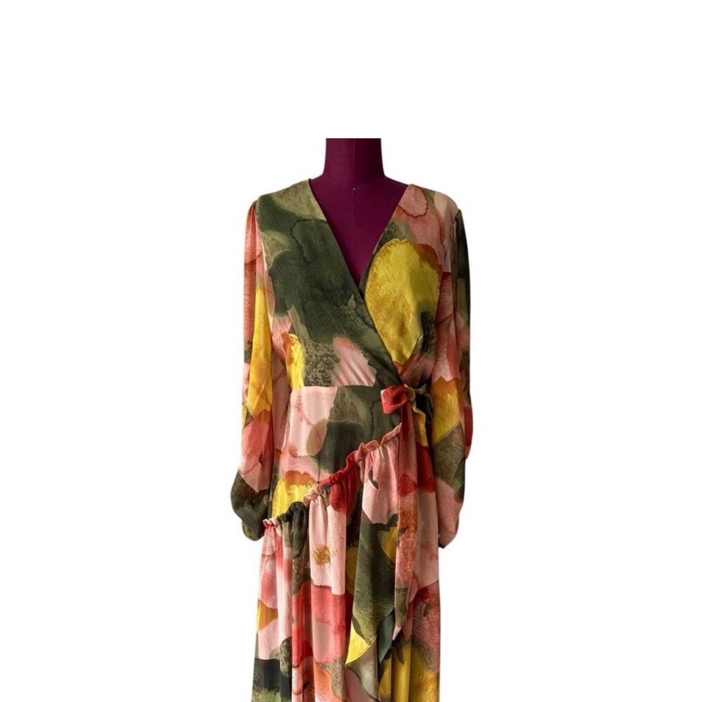 Hutch Vibrant Floral High Low Dress - Picture 2 of 4